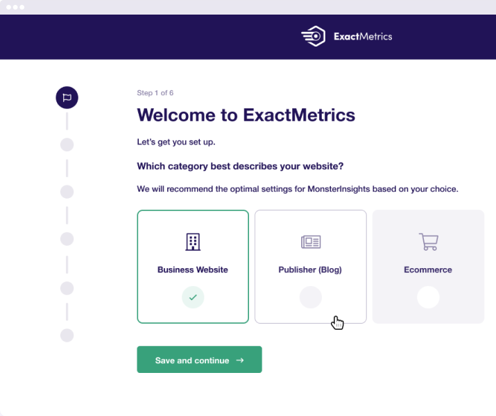 Easily Set Up Google Analytics With ExactMetrics