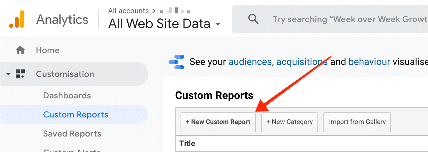 Finding Custom Dimension Reports in Google Analytics ExactMetrics