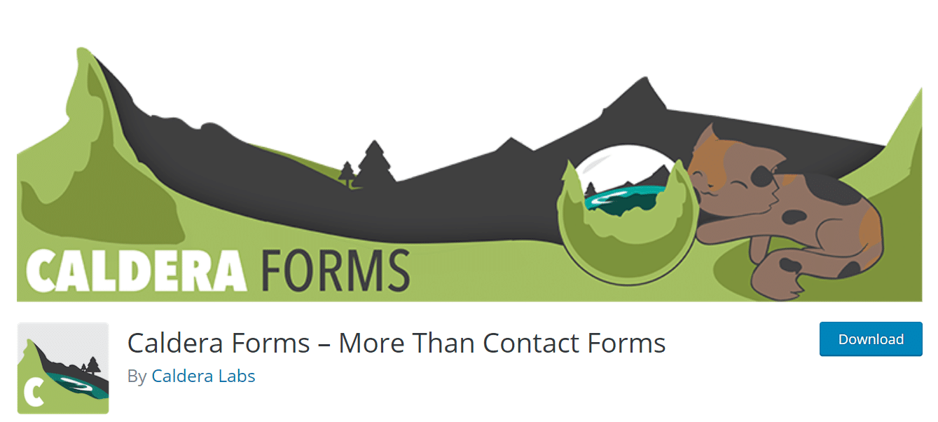 caldera forms best wordpress contact form