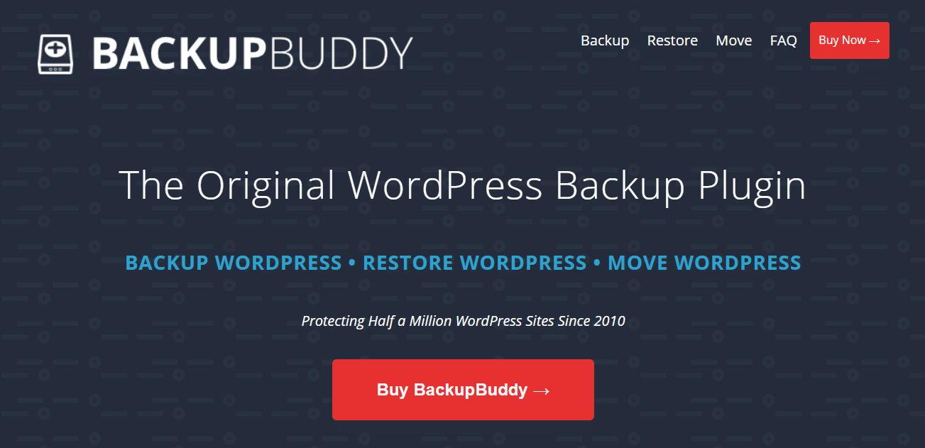 BackupBuddy WordPress Backup Plugin