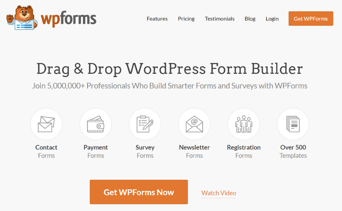 WPForms - Best forms plugin for WordPress