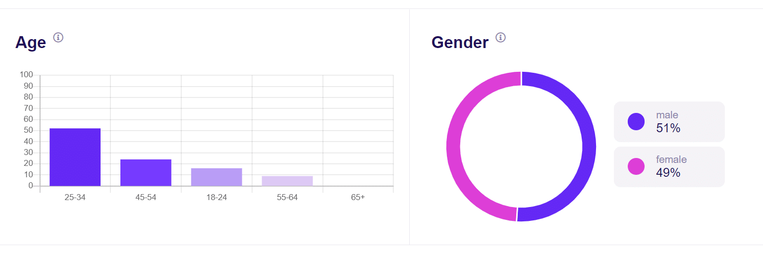 age and gender wordpress visitor tracking