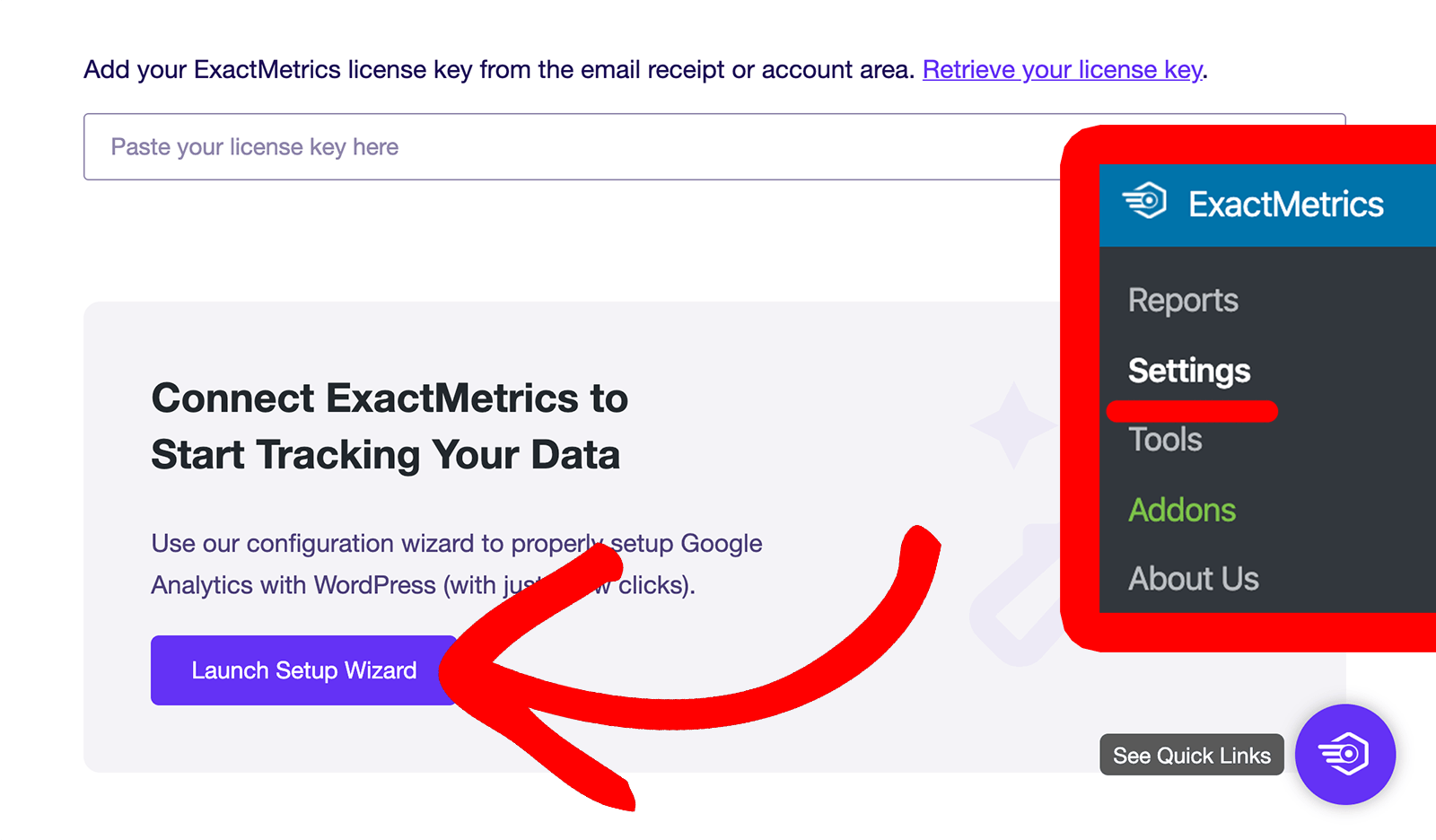 launch-exactmetrics-setup-wizard