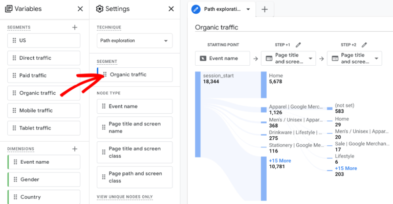 Google Analytics User Flow Report in GA4: Step-by-Step Guide image.