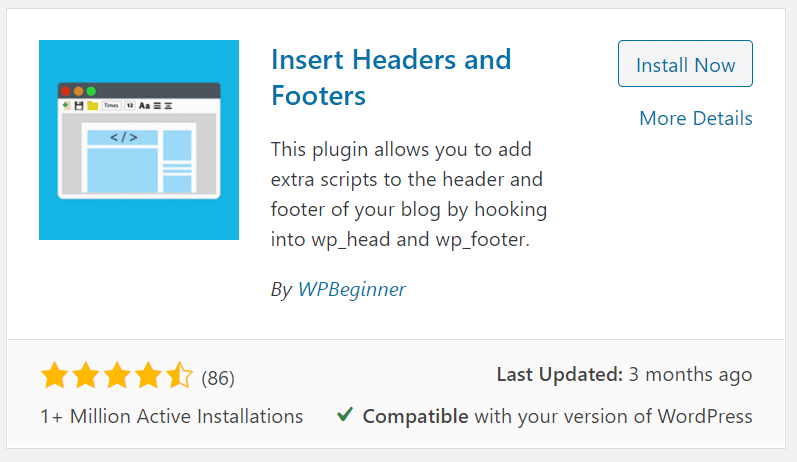 insert headers and footers wordpress plugin