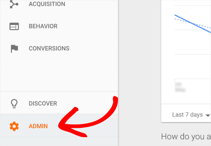 Google Analytics Admin