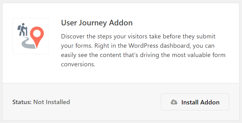 wpforms user journey addon
