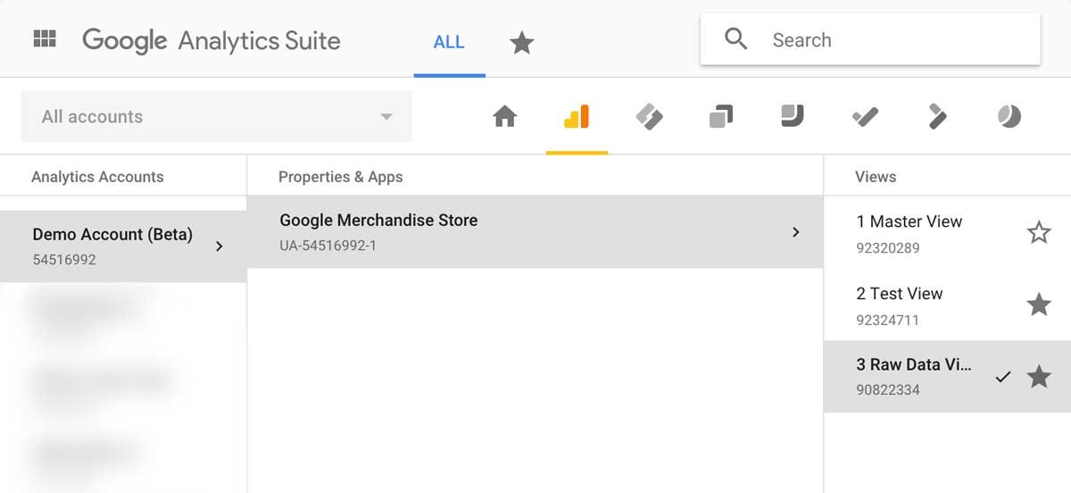 select view