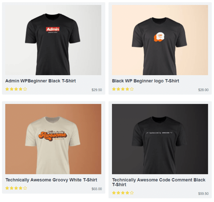 popular products example