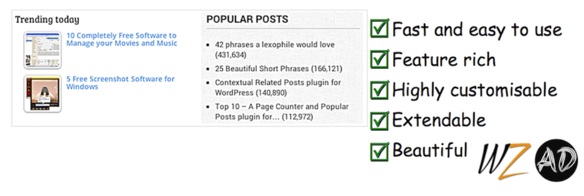 top 10 popular posts plugin for wordpress