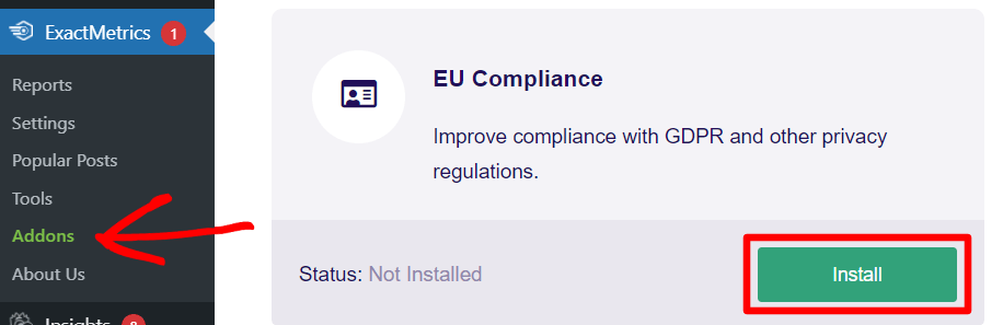 EU Compliance Addon