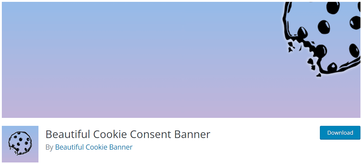 Beautiful Cookie Consent Banner for WordPress