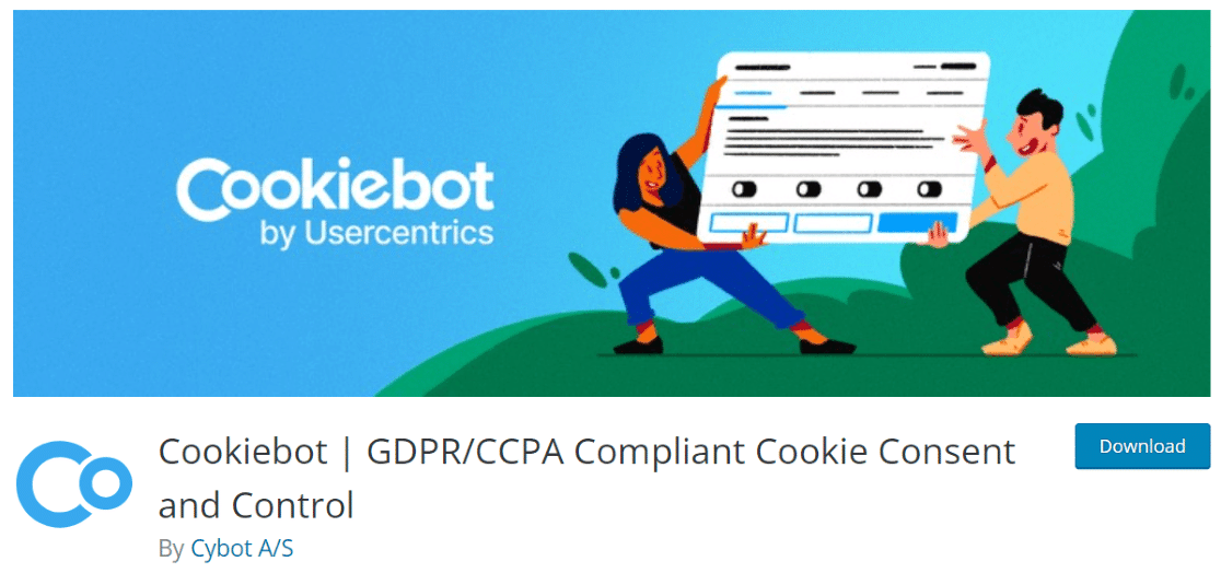 Cookiebot Cookie Compliance Plugin