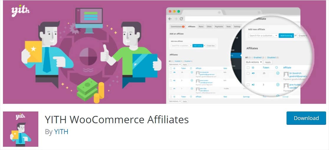 Yith WooCommerce Affiliates