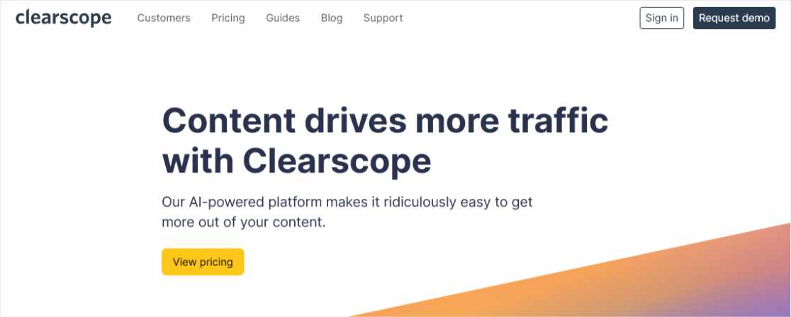 Clearscope SEO Content Checker Tools Home