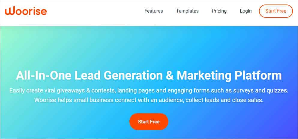 Woorise Viral Giveaway Plugin