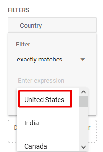 Google Analytics 4 Custom Report Filter Example