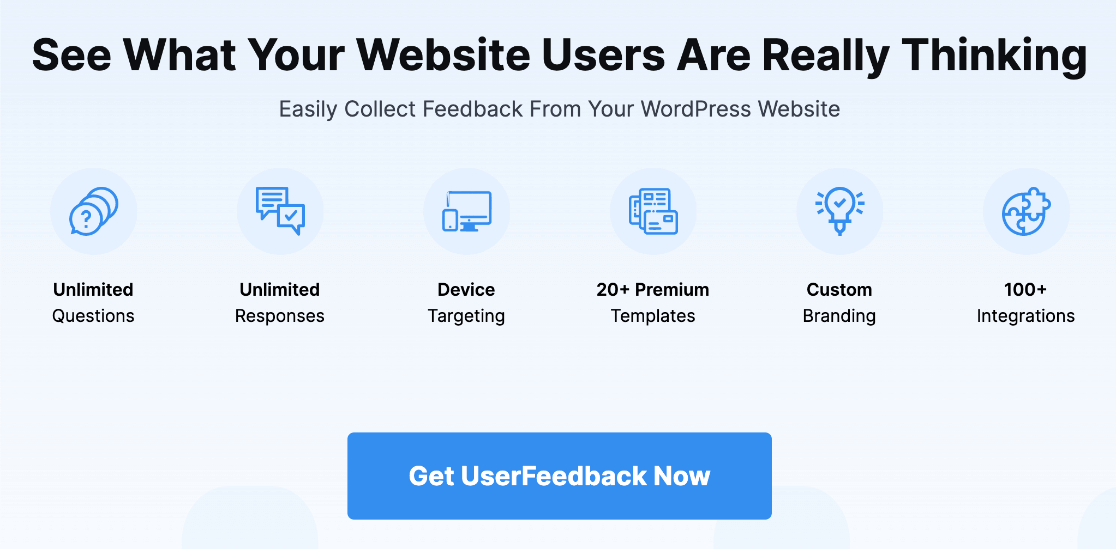 UserFeedback Home