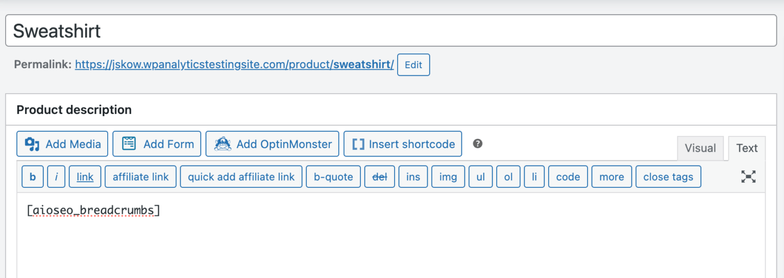 How to Use WooCommerce Breadcrumbs (WordPress)