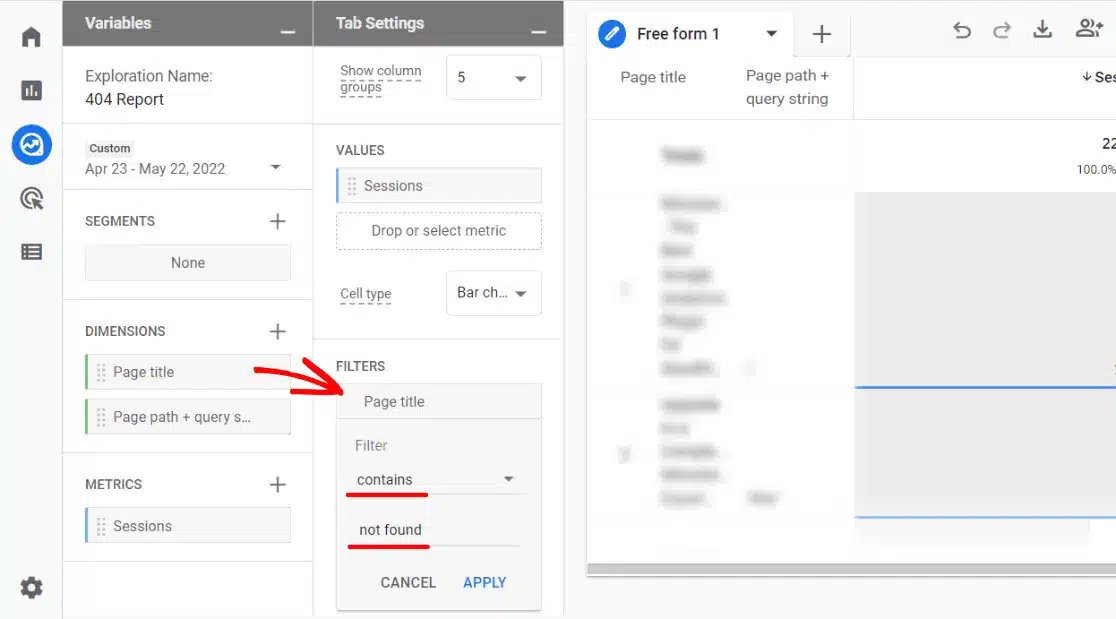 How to find broken links in Google Analytics