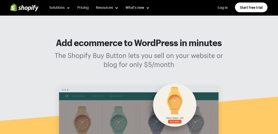 Shopify Buy Button for WordPress - Best eCommerce Plugins for WordPress