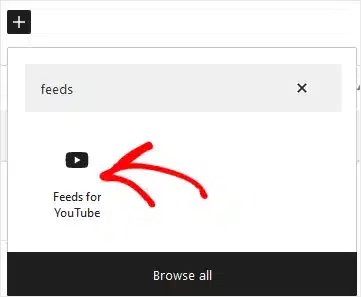Embed YouTube Feed Pro to page