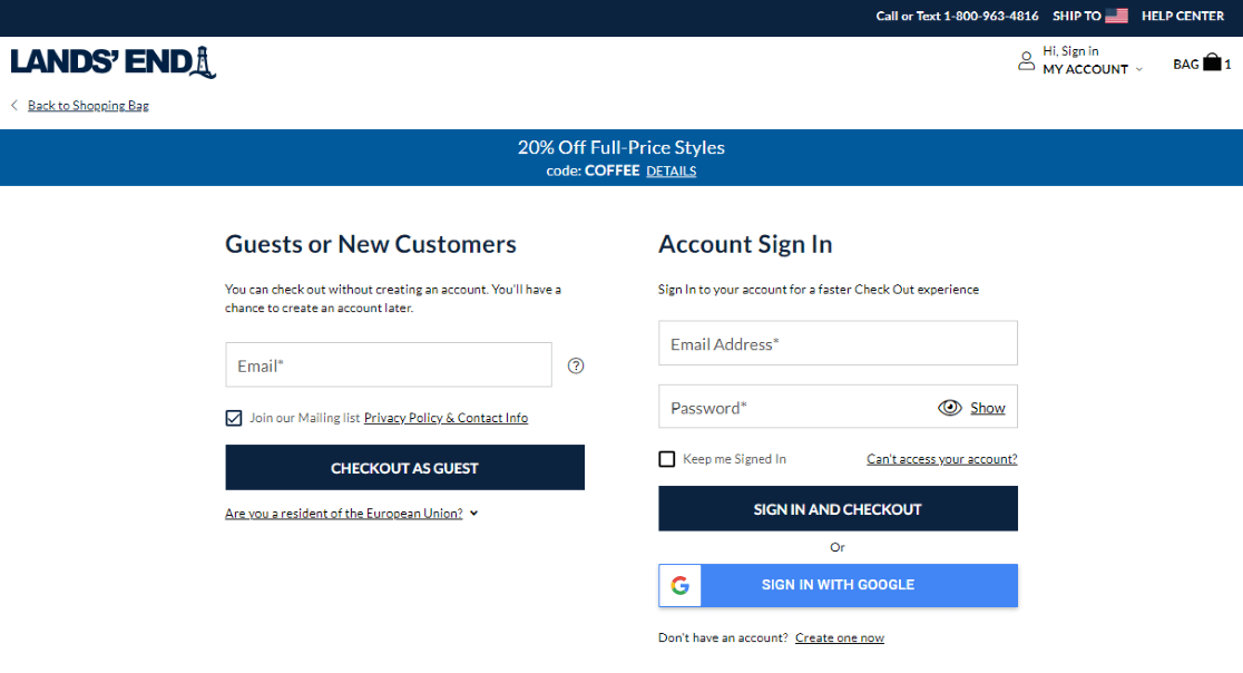 Guest checkout - abandoned cart recovery