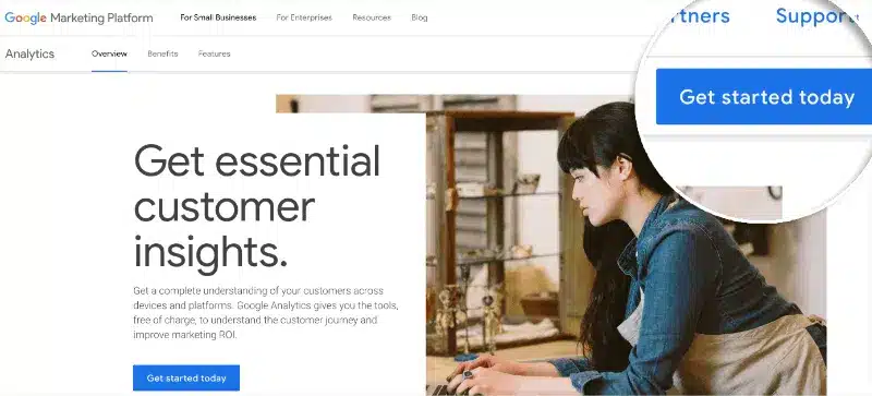create google analytics 4 account
